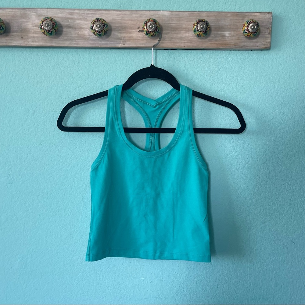Lululemon Crop Cool Racerback Tank Top